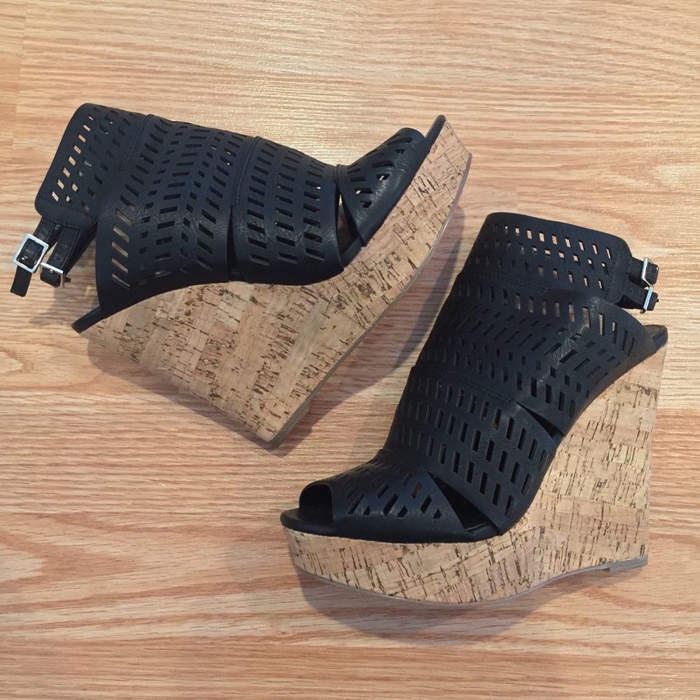 Charles by Charles David Abby Wedge Sandals